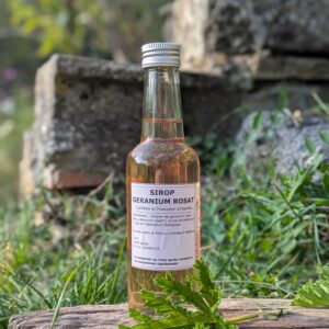 Sirop Géranium Rosat